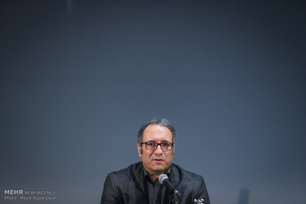 نشست خبری رضا میرکریمی دبیر سی و ششمین جشنواره بین المللی فیلم فجر