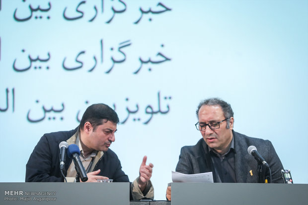 نشست خبری رضا میرکریمی دبیر سی و ششمین جشنواره بین المللی فیلم فجر