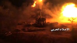 القوات اليمنية تدمر 10 آليات عسكرية لقوى العدوان قبالة نجران
