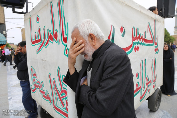عزاداری شهادت امام موسی کاظم (ع) در قم