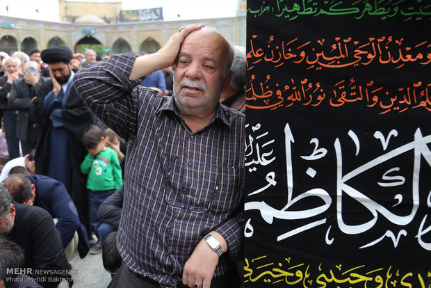 عزاداری شهادت امام موسی کاظم (ع) در قم