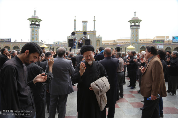 عزاداری شهادت امام موسی کاظم (ع) در قم