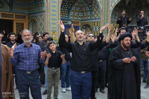 عزاداری شهادت امام موسی کاظم (ع) در قم