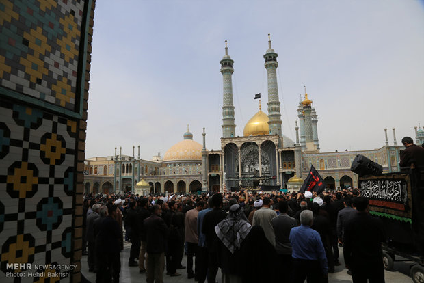 عزاداری شهادت امام موسی کاظم (ع) در قم