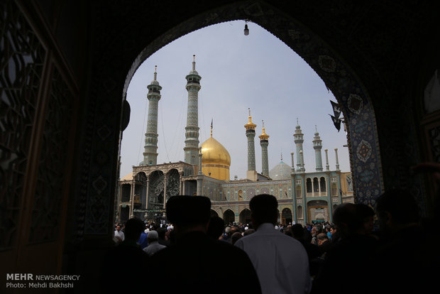عزاداری شهادت امام موسی کاظم (ع) در قم