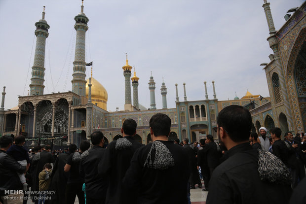 عزاداری شهادت امام موسی کاظم (ع) در قم