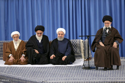 رہبر معظم انقلاب اسلامی سے عید مبعث کی مناسبت سے اعلی حکام کی ملاقات