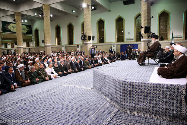 Muslim states’ ambassadors to Iran meet with Ayatollah Khamenei on Eid al-Mab’ath