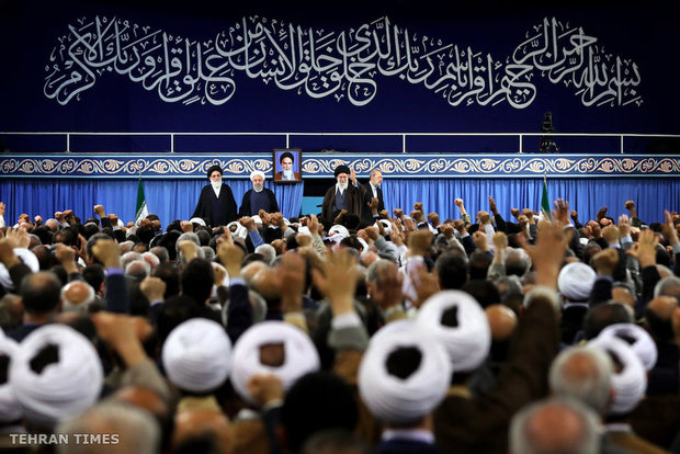 Muslim states’ ambassadors to Iran meet with Ayatollah Khamenei on Eid al-Mab’ath