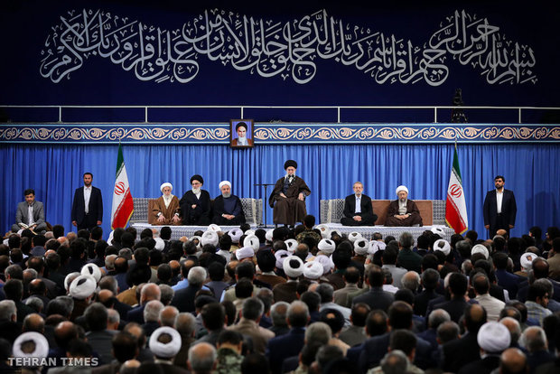 Muslim states’ ambassadors to Iran meet with Ayatollah Khamenei on Eid al-Mab’ath