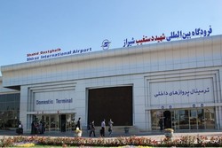 استقرار خطوط مینی بوس ویژه مسافران هوایی در فرودگاه شیراز