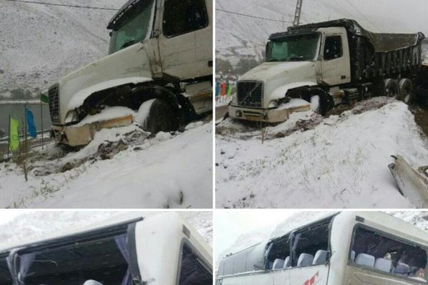 کشته شدن ۱۳ نفر براثر تصادفات ایام بارندگی در مازندران