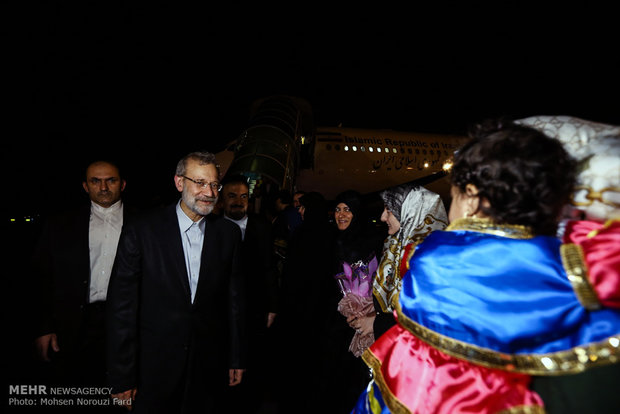 Ali Larijani in Hanoi atop parliamentary delegation