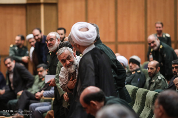 مراسم تودیع و معارفه جانشین سازمان بسیج