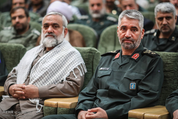 مراسم تودیع و معارفه جانشین سازمان بسیج