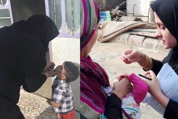 طرح تکمیلی واکسیناسیون فلج اطفال در شهرستان دیر اجرا شد