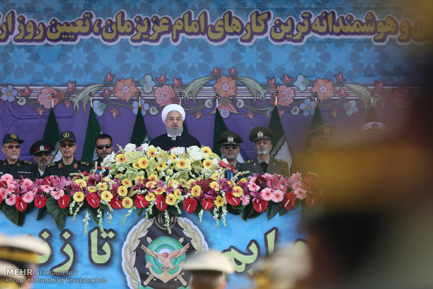 Army Day parades underway across Iran