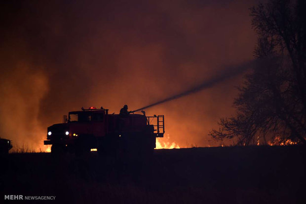 آتش سوزی مرگبار در اوکلاهاما‎