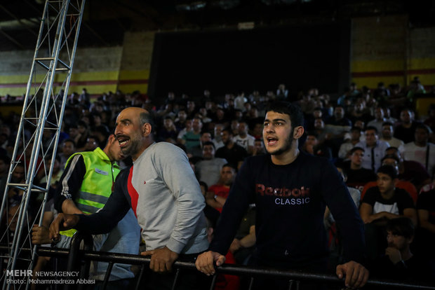 منافسات التأهل للدخول الى المنتخب الوطني للمصارعة الحرة