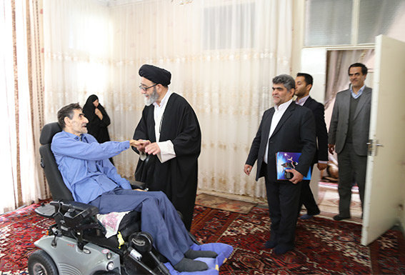دیدار با جانبازان تبریزی 