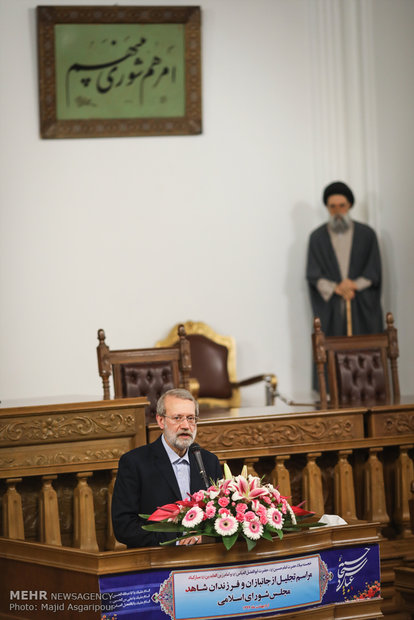 مراسم تجلیل از نمایندگان و کارمندان جانباز مجلس شورای اسلامی