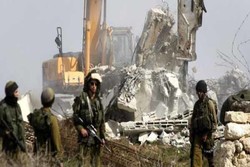تخریب خانه های ۶ فلسطینی توسط رژیم صهیونیستی در کرانه باختری