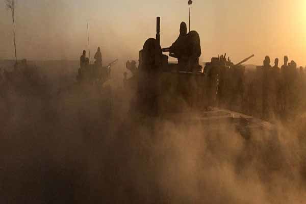 تداوم نبرد ارتش سوریه با داعش در الحجر الاسود