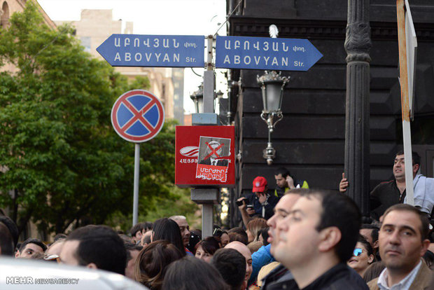 راهپیمائی های اعتراض آمیز در ارمنستان