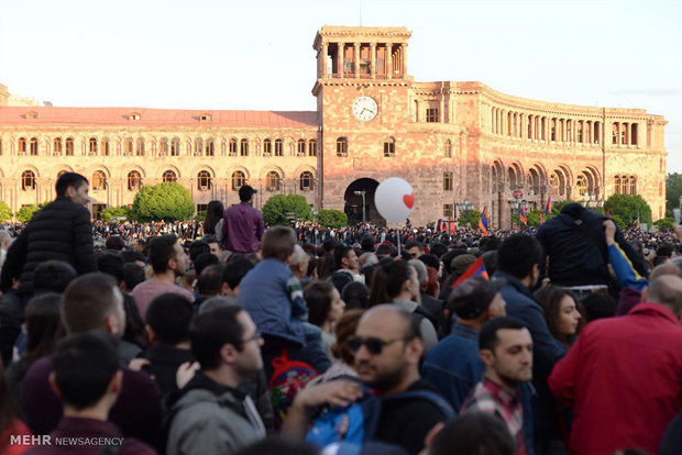 راهپیمائی های اعتراض آمیز در ارمنستان