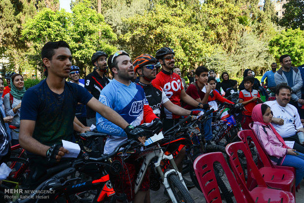 همایش دوچرخه سواری خانوادگی در گرگان