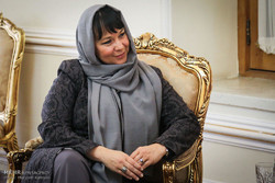 Kristina Radej, the Slovenian ambassador to Tehran