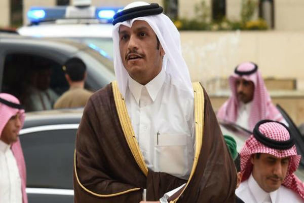 وزیر خارجه قطر با رئیس پارلمان و نخست وزیر مکلف لبنان دیدار کرد