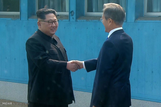اللقاء التاريخي لرئيسي الكوريتين