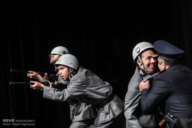 اجرای نمایش زیر صفر