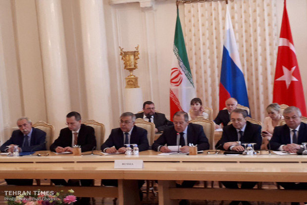 Iran, Russia, Turkey meet in Moscow