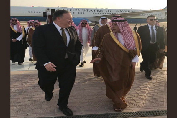 امریکی وزیر خارجہ ریاض پہنچ گئے/سعودی عرب پر امریکہ کی خصوصی توجہ