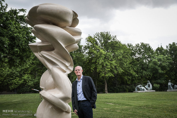 Tony Cragg's Roots & Stones sculpture unveiled in Tehran