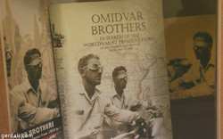 A book cover reading “Omidvar Brothers: In Search of the World’s Most Primitive Tribes from 1954 to 1964”