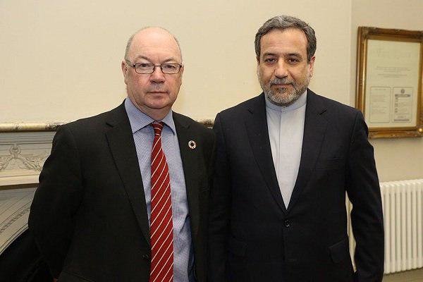 UK minister of state discusses JCPOA with Araghchi