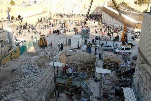 تسریع روند حفاری‌ها در مسجدالاقصی با هدف یهودی‌سازی قدس