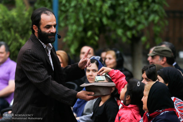 Street theaters staged in Tehran