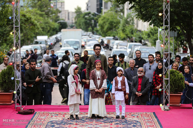 Street theaters staged in Tehran