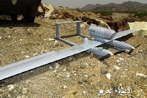 انهدام یک پهپاد جاسوسی دیگر عربستان توسط پدافند هوایی ارتش یمن