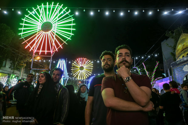مراسم احياء احتفال النصف من شعبان في طهران