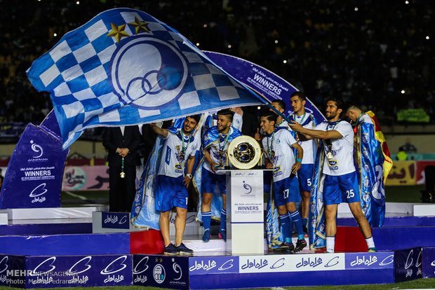 İran Kupası'nın şampiyonu "Esteghlal" oldu