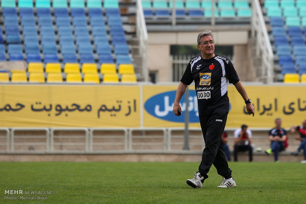 آخرین تمرین پرسپولیس در تهران قبل بازی با الجزیره امارات