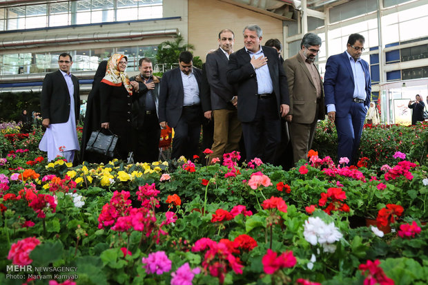 افتتاح نمایشگاه گل و گیاه تهران