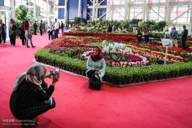 افتتاح نمایشگاه گل و گیاه تهران