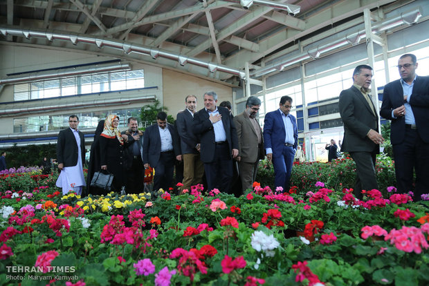 Intl. Exhibition of Flowers, Plants, Park Equipment and Related Industries opens in Tehran