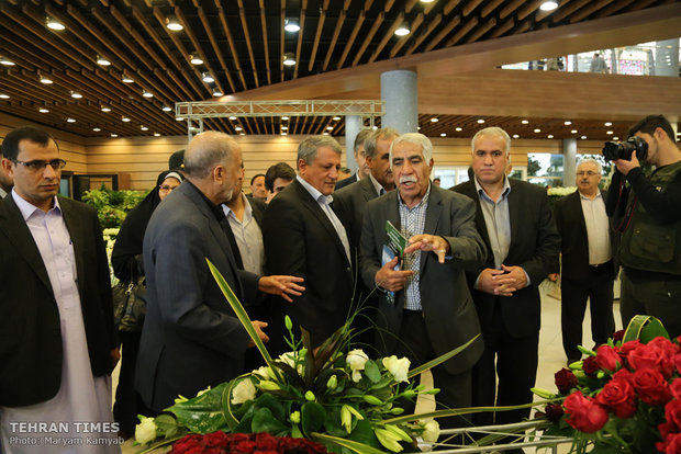 Intl. Exhibition of Flowers, Plants, Park Equipment and Related Industries opens in Tehran